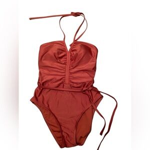 Women’s Freshwater Swimsuit in Rust Red